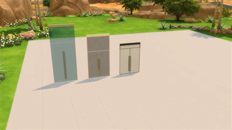 mod  sims ultra glass fence set update