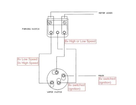 universal wiper switch wiring diagram diagramwirings