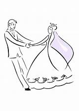 Groom Bride Coloring Pages Drawing Dance Mat Wedding Print Getcolorings Search Getdrawings Again Bar Case Looking Don Use Find Instant sketch template