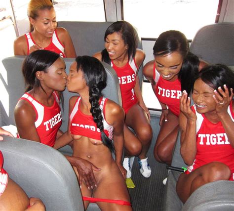 cheerleaders naked on a bus sex photo