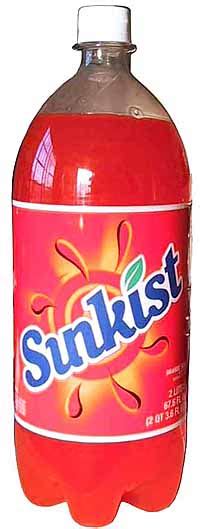 sunkist real product  wacky packages skunkist