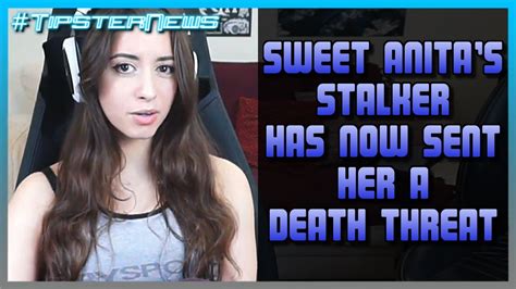 sweet anita threatened by long time stalker in twitch chat youtube