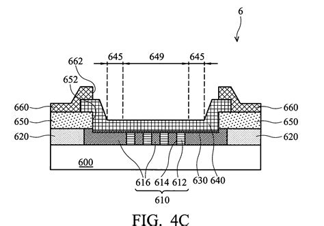 patent  bond pad structure google patents
