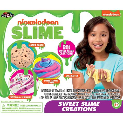 Mix And Make Awesome Sweet Slime Creations By Nickelodeon Cra Z Art