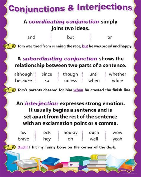 prepositions conjunctions  interjections worksheets  answers