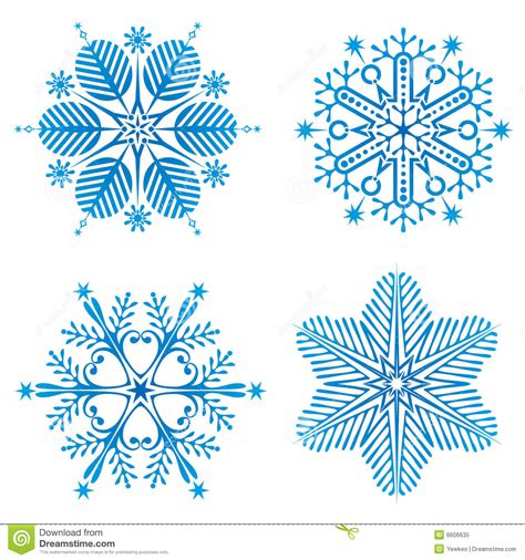 sneeuwvlok vector illustratie illustration  blauw vrolijk