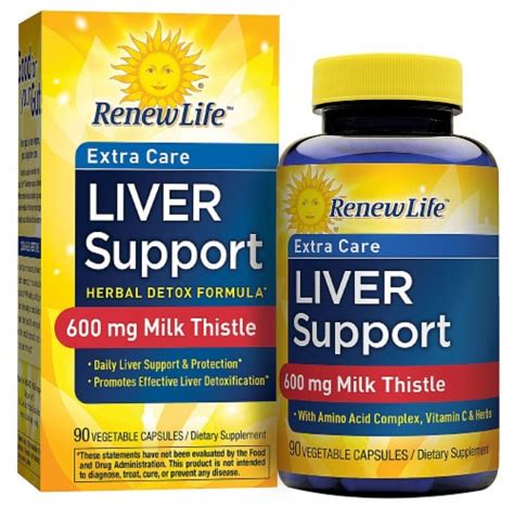 Renew Life Liver Support™ Extra Care Milk Thistle Liver Detox