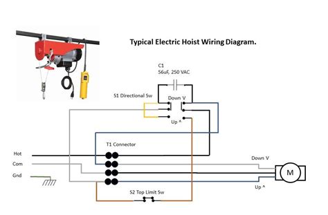 overhead crane pendant wiring diagram