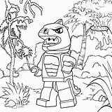 Jurassic Pages Coloring Lego Getdrawings sketch template