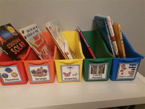 classroom library labels in spanish tarjetas para libros