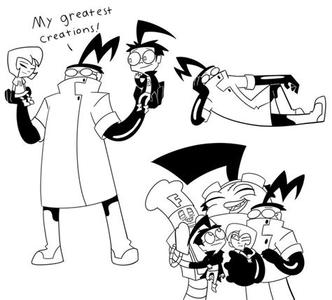 Some Doodles Of House Membrane Invader Zim Characters