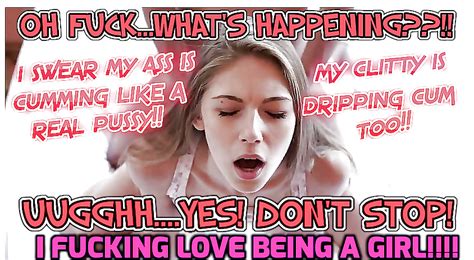 sissygasm the moment you become a sissy woman freakden