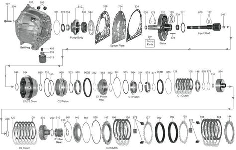 allison  transmission parts diagram