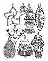 Christmas Coloring Ornament Ornaments Pages Drawing Graceful Books Line Getdrawings Color Drawings Activity Printable Book sketch template
