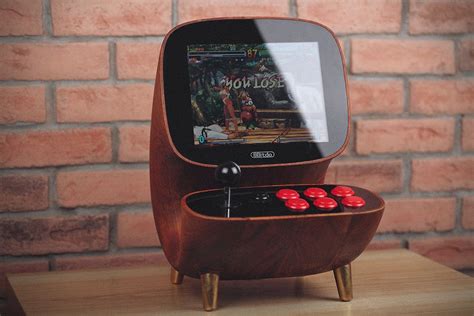 bitdo desktop arcade   retro inspired mini video game cabinet