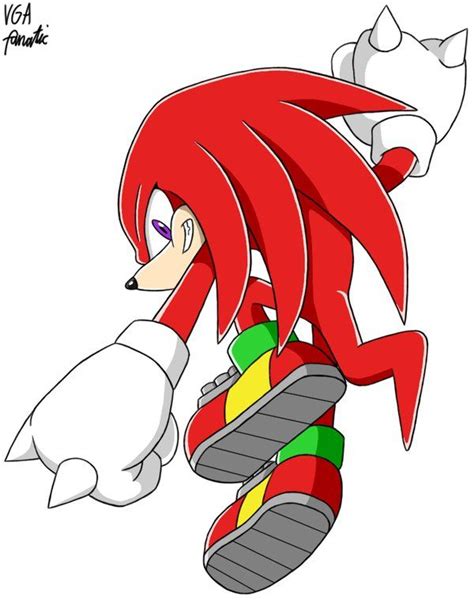 Knuckles The Echidna By Vgafanatic Echidna Old Cartoons