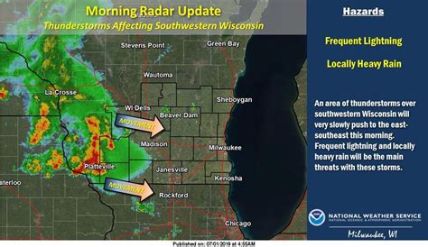 Heavy Rain Hits Southwest Wisconsin Storms Expected All Week In South