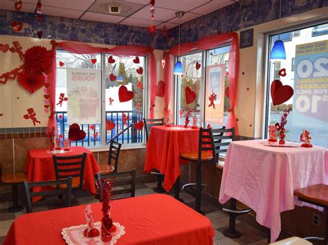 lovely valentine decoration ideas   restaurant