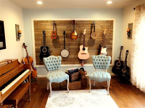 decoration ideas luxury  room guitar wall guitars banjo