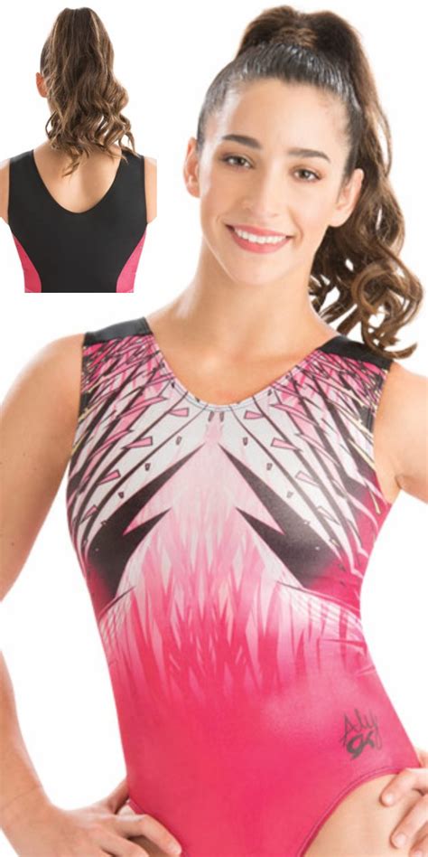 E3418 Pink Force Aly Alexandra Raisman Gk Elite Sportswear