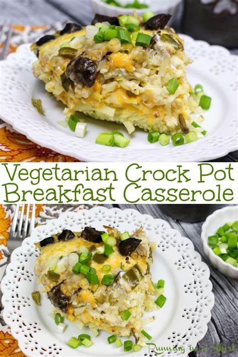 vegetarian crockpot breakfast casserole