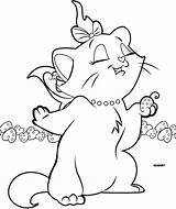 Marie Aristocats Coloring Pages Disney Cat Printable Colouring Color Other Aristocat Comments Princess Getdrawings Getcolorings Template Print Coloringtop sketch template