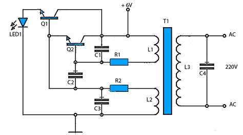 inverter schematic electronic circuit