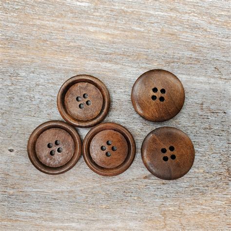 wood buttons  knitting  sewing wooden coat buttons etsy