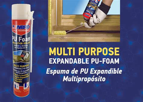 abro pu foam multi purpose insulation sealant abro