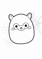 Squishmallows Hoot Coloringgames sketch template