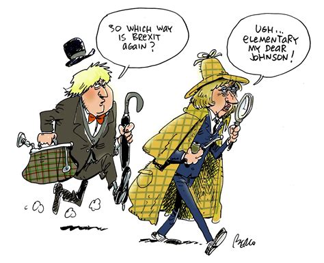 cartoon  uks brexit strategy euractiv