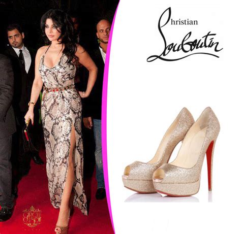 Haifa Wehbe Fashion And Jewelry Christian Louboutin Lady