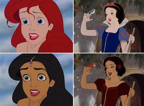 what would happen if disney princesses were of other races