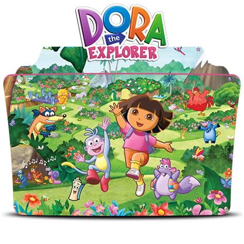 Dora The Explorer Icon Folder By Mohandor On Deviantart
