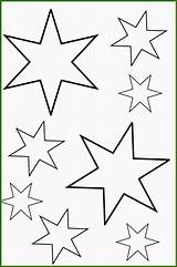 Sterne Ausschneiden Ausmalbilder Ausmalen Kinder sketch template