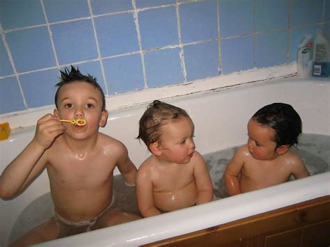 Cousins In The Bath Flickr Photo Sharing