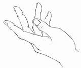 Hand Drawing Hands Draw Drawings Step Simple Outline Easy Reaching Reference Human Life Sketches Illustrator Lynnechapman Au Paintingvalley Tips Sketch sketch template
