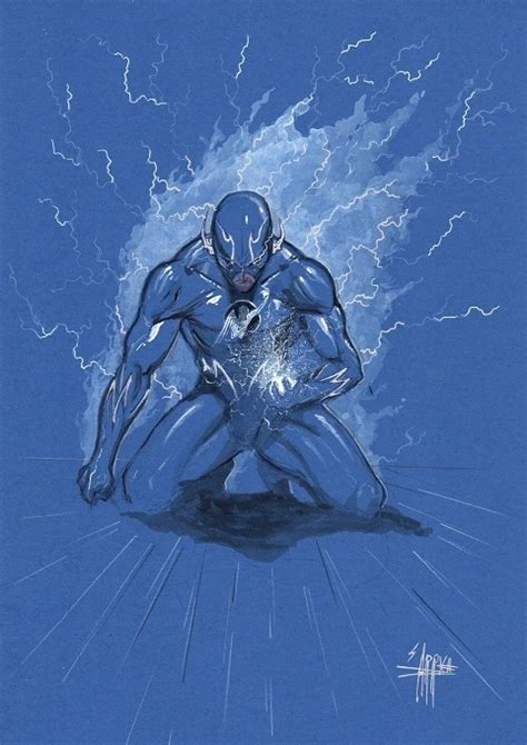 Pollux The Clone Of Flash Barry Allen By Anthony Darr