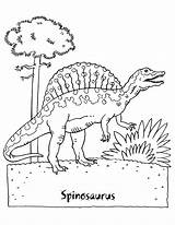 Spinosaurus Kleurplaat Kleurplaten Dinosaurus Paradijs sketch template