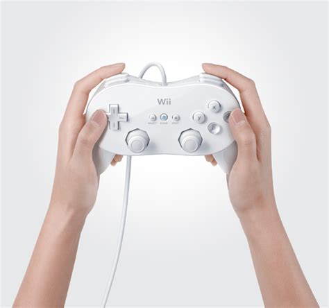 wii classic controller pro white