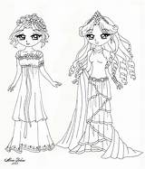 Coloring Persephone Pages Popular sketch template