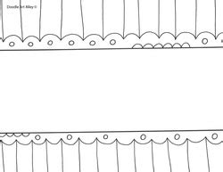 templates coloring pages classroom doodles