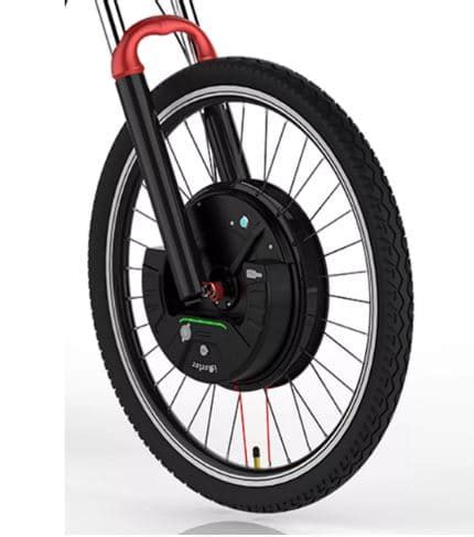 imortor  imotor front wheel electric bike conversion kit  battery