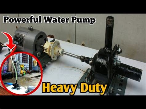 homemade powerful water pump diy high pressure pump youtube