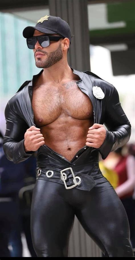 Sans Titre Hairy Men Bearded Men Mens Leather Pants Scruffy Men