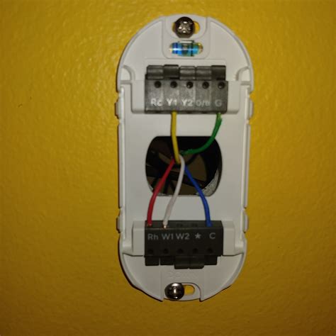 wyze thermostat   power     wire  connected properly home wyze forum