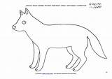 Arctic Wolf Template Pages Coloring sketch template