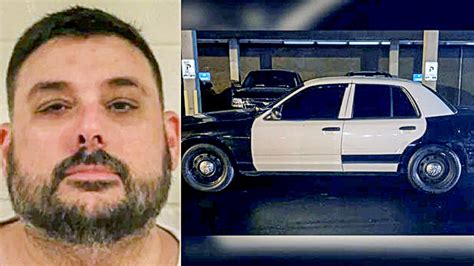 sex offender impersonating officer in fake police car pulls over off duty cop