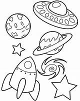 Space Pages Coloring Colouring Print Printable Kids Sheets Theme Sheet Color Preschool Activity Book Solar Preschoolers Para Template Spaceship System sketch template