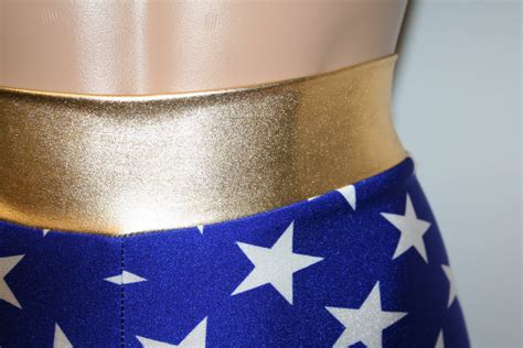 wonder woman cosplay high waist booty shorts cheeky and etsy